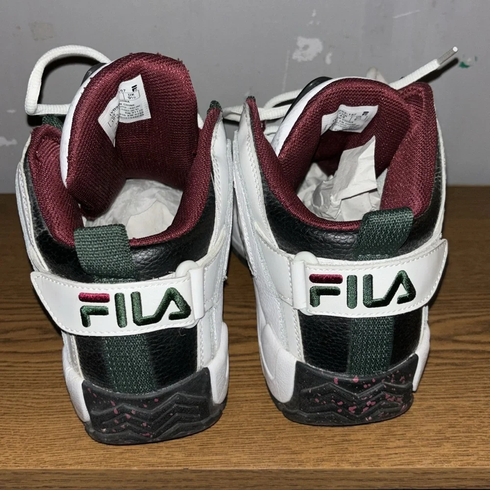 Fila 96 Grant Hill Men’s‎ Size 10.5 White,green - Picture 5 of 6